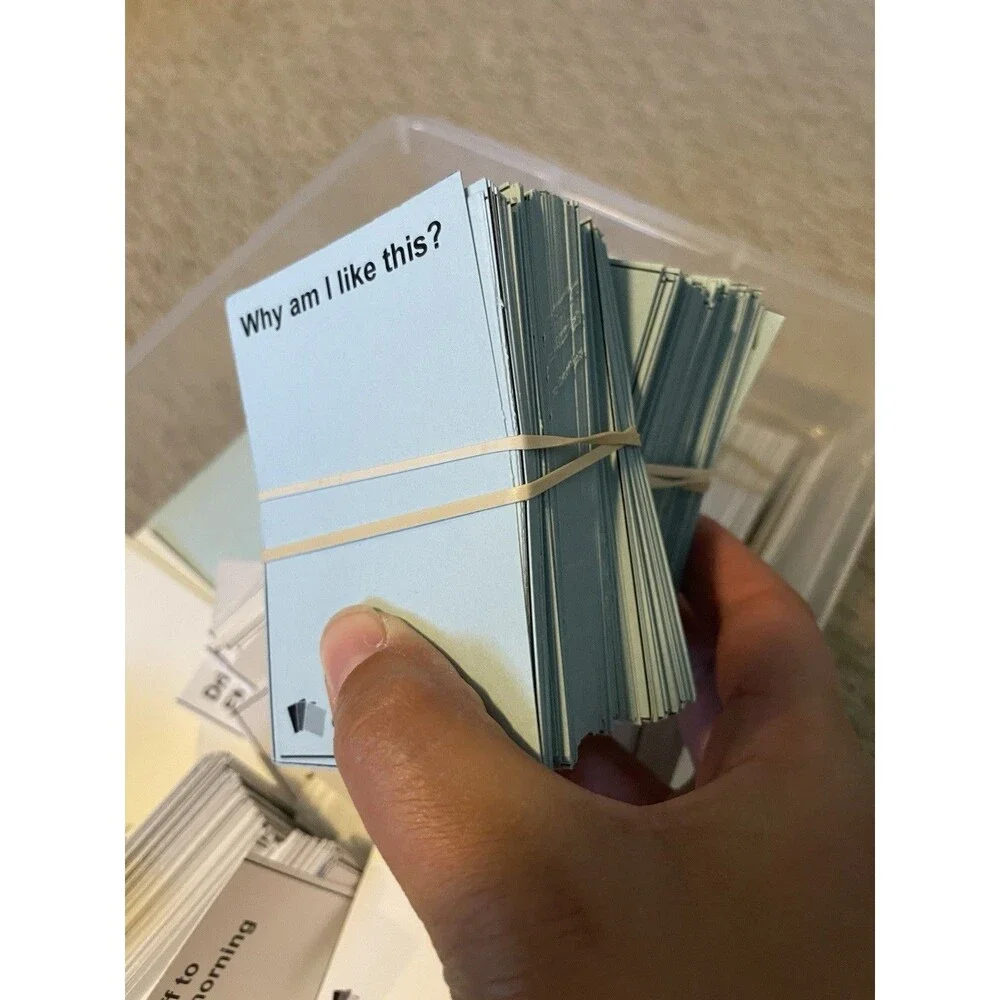 Cards Against Humanities Card Game Expansion Packs Copies Box Lot Adult Game